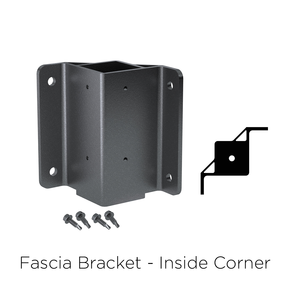 Fascia Bracket - Inside Corner