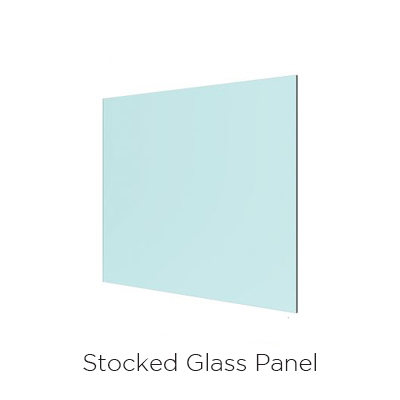 Stocked glass panel