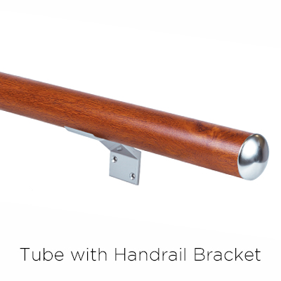 Tube with Handrail Bracket